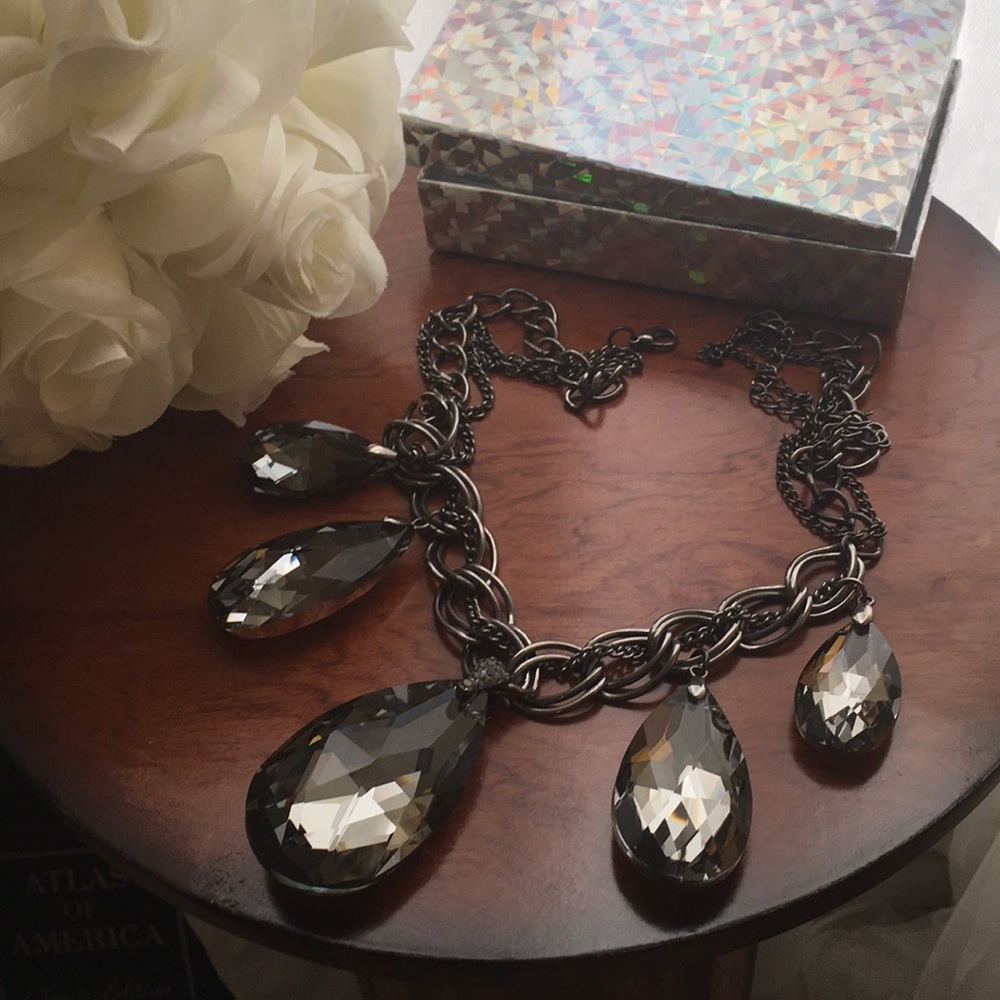 Big rock necklace Let Them State!